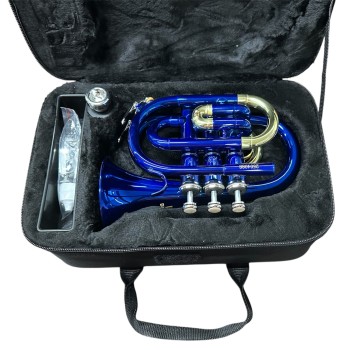 Trompete Pocket Dasons Azul